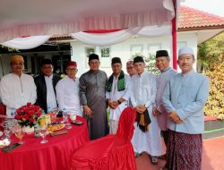 Riza Herdavid Bersama Istri, Gelar Open House Idul Fitri  1444-H