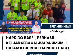 Hapkido Basel, Berhasil keluar sebagai Juara Umum II dalam Kejurda I Hapkido Babel