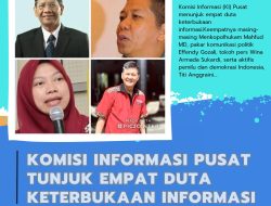 Komisi Informasi  Pusat,Tunjuk Empat Tokoh Duta Keterbukaan Informasi
