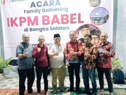 Bupati Bangka Selatan & Enam OPD  Bersilahturahim Bersama IKPM Babel