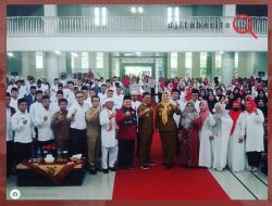 Bupati & wakil Bupati Bangka Selatan  Hadiri Halal Bi Halal Guru SD Se-Kecamatan Toboali, Ini pesan Riza Herdavid