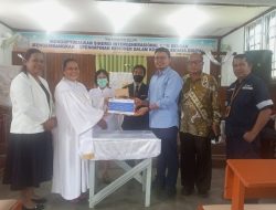 Momentum Kenaikan Isa Al Masih, PT Timah Tbk Serahkan Bantuan Sarana Ibadah ke Gereja Bathesda Muntok