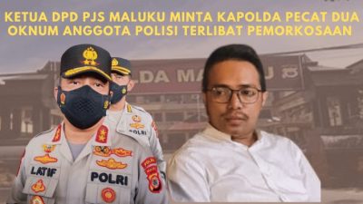 Ketua DPD PJS Maluku Amos Laipeny, Minta Kapolda Pecat Dua Oknum Anggota Polisi Terlibat Pemorkosaan