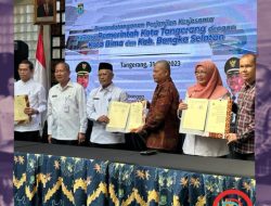 MOU Kerjasama Penyerahan Software Aplikasi Kepegawaian Antara Pemkot Tangerang & Pemkab Bangka Selatan