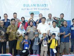 Serunya Khitanan Massal Bulan Bakti PT Timah Tbk di Desa Bukit Layang, Masyarakat Rasakan Langsung Manfaatnya