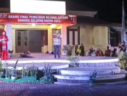 Pemilihan Bujang Dayang 2023: Bupati Riza Berharap Promosi Pesona Bangka Selatan