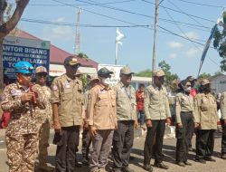 Parade karnaval HUT RI -78,Tagana Dinas Sosial Basel Membawa Pesan Tentang Gotong Royong & kewaspadaan Bencana