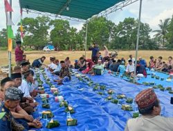 Peringati 19 Syuro Tahun Baru Islam 1445 H, Warga Rias Toboali Gelar Bersih Desa