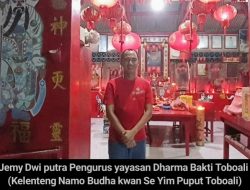 Jemy Pengurus Yayasan Dharma Bakti Toboali : Makna Sembahyang Rebut Memberi Sesaji Roh Gentayangan