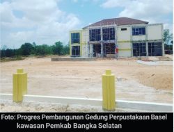 Proyek Pembangunan Perpustakaan Basel di Targetkan Rampung Oktober 2023
