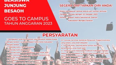 Bupati Riza Herdavid Terus Tingkatkan SDM, Siapkan Program Beasiswa Pendidikan Tinggi