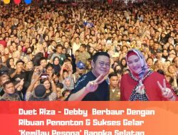 Duet Riza – Debby Berbaur Dengan Ribuan Penonton & Sukses Gelar ‘Kemilau Pesona’ Bangka Selatan