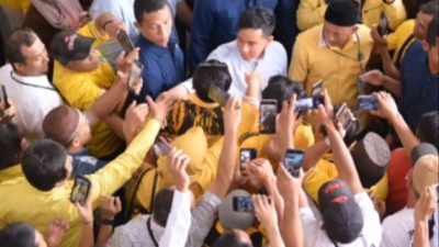 Cawapres Gibran Safari Politik Ke PangkalPinang, Serukan Kemenangan di kandang Banteng