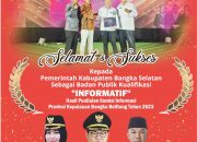 Pemkab Basel Raih Penghargaan dari KI Babel : Bupati Riza suguhkan  informasi Edukatif ke masyarakat