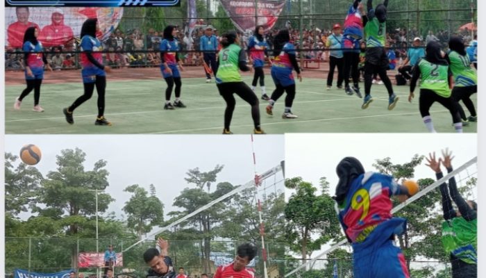 Jelang Laga Final Bola Voli, Piala Bupati Bangka Selatan, Diprediksi Bakal Seru & Bertaburan Doorprize Menarik
