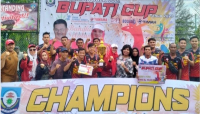 Klub Putra Desa Kaposang, Merajai Gelar Juara Turnamen Bola Voli Piala Bupati Bangka Selatan