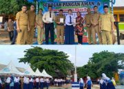 Antusiasme Siswa SMP Negeri 1 Toboali, Meriahkan Acara Sekolah Pangan Aman.