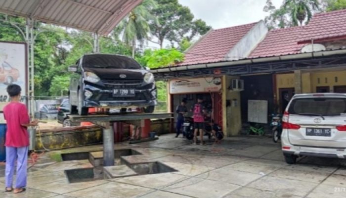 Berbekal Modal Usaha dari Program PUMK PT Timah Tbk, Usaha Car Wash dan Rent Car Ariansyah Terus Berkembang