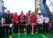 Peresmian Kapal Roro Rute Sadai – Tanjung Gading, Dorong Pertumbuhan ekonomi Pulau Lepar