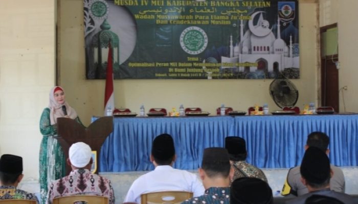 Pembukaan Musda IV MUI: Wabup Debby Harapkan Kolaborasi Ulama dan Pemerintah