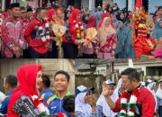Aik Bakung ke 19 Desa Payung: Riza-Debby Terkesan Sambutan Luar Biasa dari Warga, Keramaian Seperti Hari Lebaran