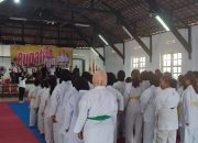 Pembukaan Kejuaraan Karate Bupati Cup Volume II Bangka Selatan