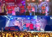 Meledak, Riza-Debby feat Artis Ibukota di Puncak Bangka Selatan Bekecak Festival 2024