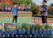 Pj Sekda Haris Setiawan Pimpin Upacara Peringatan Hari Otonomi Daerah XXVIII