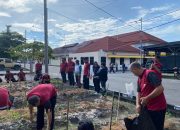 Polres Bangka Dukung Ketahanan Pangan Melalui Penanaman Cabe