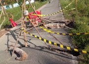 Jembatan Plat Duiker Kimhin Limbang Jaya Amblas, Begini Penjelasan Kadis PUPR Pemkab Bangka