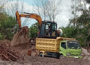 Penambangan Pasir Tak Berizin Disinyalir di Lahan Milik Pemkab Bangka
