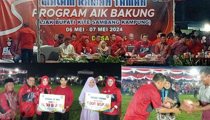 Sambangi Desa Rias, Riza-Debby Gelar Ramah Tamah Bersama Masyarakat di Malam Aik Bakung