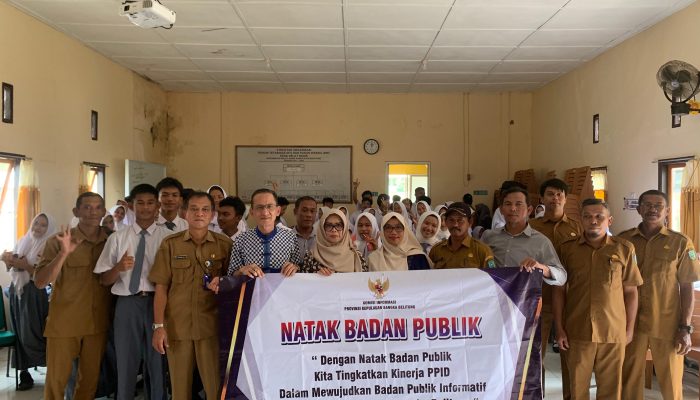 Program Natak, KI Babel dan Diskominfo Belitung Tingkatkan Pemahaman Keterbukaan Publik di Desa Nasik