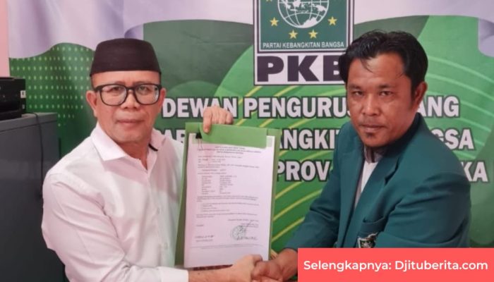 Eddy Supriadi Kembalikan Berkas Cakada ke PKB Bangka Selatan, Usung Visi Misi Berdaya Saing dan Teknologi