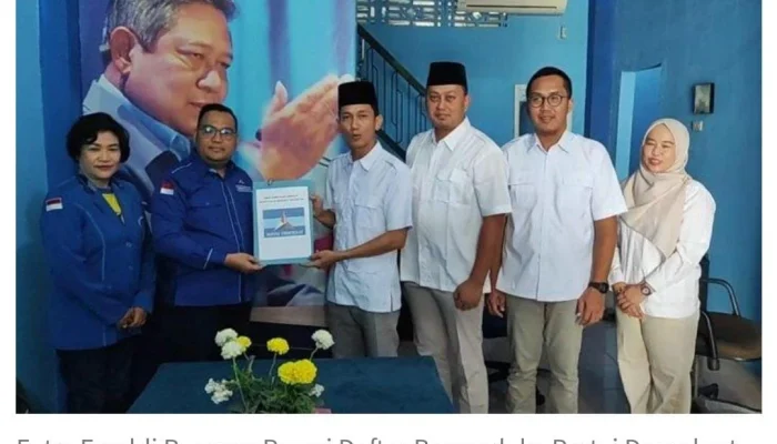 Erzaldi Rosman Resmi Daftar Bacagub ke Partai Demokrat: Strategi Politik Menuju Pilgub 2024