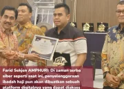 Sekjen DPP  AMPHURI Terima Award Pro Jurnalismedia Siber