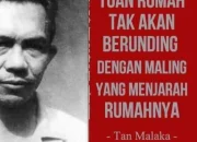 Tuan Rumah Tak Akan Berunding Dengan Maling Yang Menjarah Rumahnya