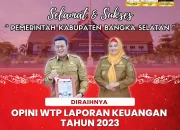 Prestasi Gemilang, Kepimpinan Riza-Debby Raih Opini WTP 2023 untuk Kelima Kalinya Berturut-turut