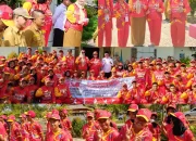 Semangat Raih Prestasi, Wabup Debby Lepas Kontingen Basel ke POPDA Ke-12 Belitung
