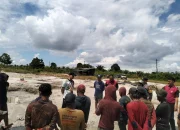 Polsek Merawang Tegur Keras Penambang Timah Ilegal di Desa Riding Panjang