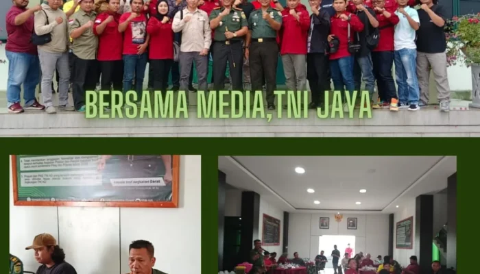 Harmoni TNI dan Media, Komandan Kodim 0432/Bangka Selatan Sambut Jurnalis di Coffee Morning