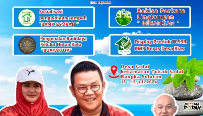 Pemkab Basel Kembali Hadirkan Agenda Aik Bakung di Desa Sadai,Catat Tanggalnya