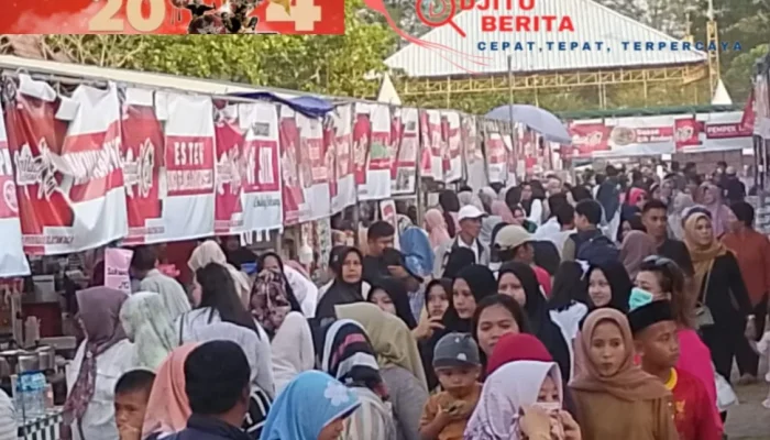 Lapak UMKM Kemilau Pesona Basel 2024, Penuh Sesak Dibanjiri Ribuan Pengunjung