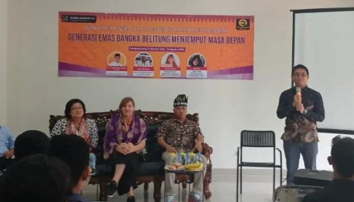 Rosman Djohan Institut Gandeng Jerman: Mewujudkan Generasi Emas Bangka Belitung 2045