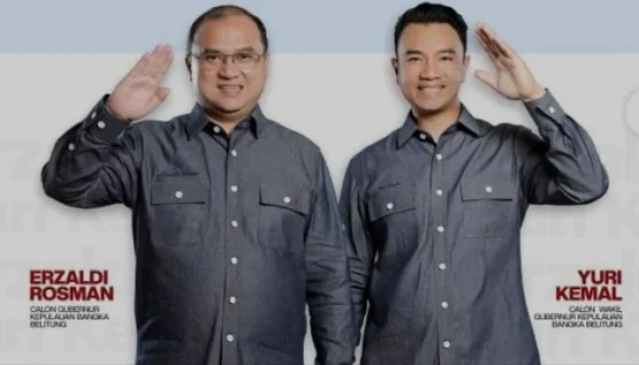 Erzaldi -Yuri Ajak Pendukung Fokus  Gagasan Besar Jelang Pilkada Babel