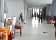 Kok Bisa? Pasar Megah Toboali yang Baru Diresmikan Wapres Terendam Banjir Hingga Lantai Atas