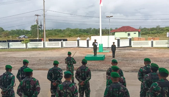 Kodim 0432/Basel Gelar Upacara HUT ke-79 TNI, Tegaskan Komitmen Netralitas