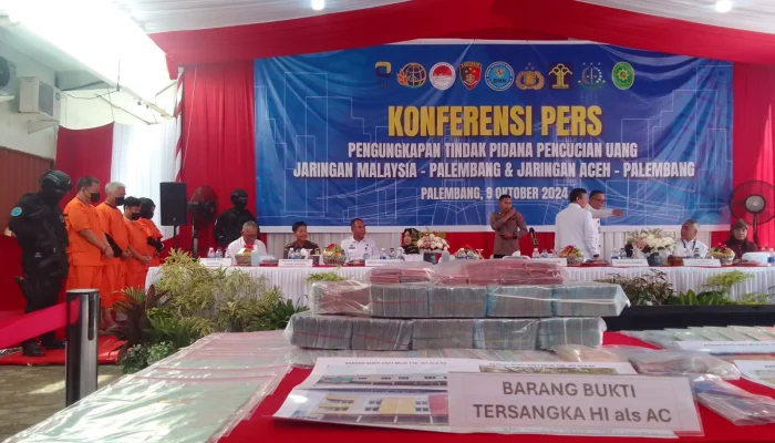 BNN RI dan Polda Sumsel Ungkap TPPU Jaringan Narkoba Internasional, Sita Aset Miliaran Rupiah dan Mata Uang Asing