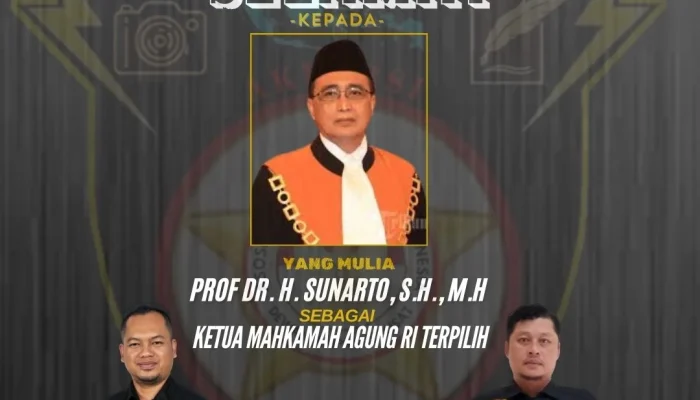 AKPERSI Ucapkan Selamat Atas Terpilihnya Prof. Dr. H. Sunarto Sebagai Ketua Mahkamah Agung RI