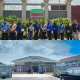 Caption foto: Tim Penyidik Kejati Sumsel melakukan penyitaan terhadap aset Yayasan Batanghari Sembilan berupa sebidang tanah dan bangunan di Jalan Mayor Ruslan, Palembang. Proses penyitaan disaksikan oleh pejabat setempat dan pihak terkait, dengan pemasangan plang penyitaan sebagai tanda resmi.